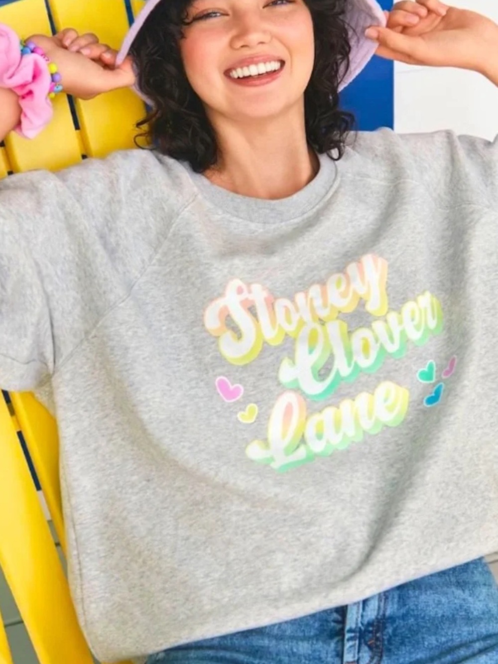 STONEY CLOVER X Target Gray Sweatshirt